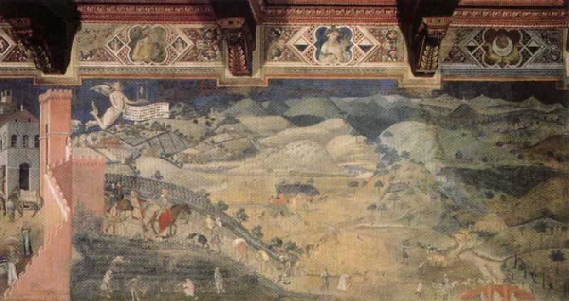 Ambrogio Lorenzetti Effects of Good Government in the City